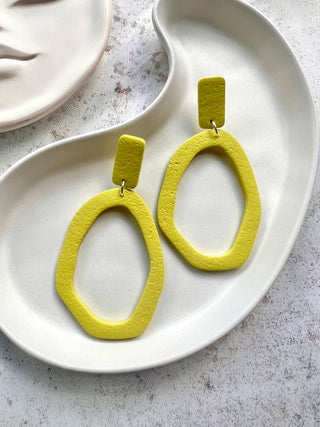 Bewitch Earrings - Chartreuse