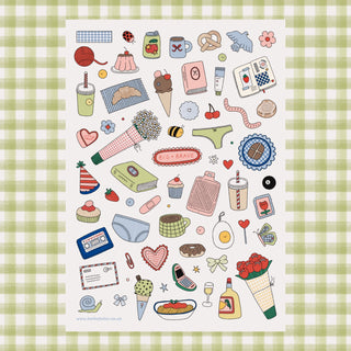 Big + Brave Sticker Sheet