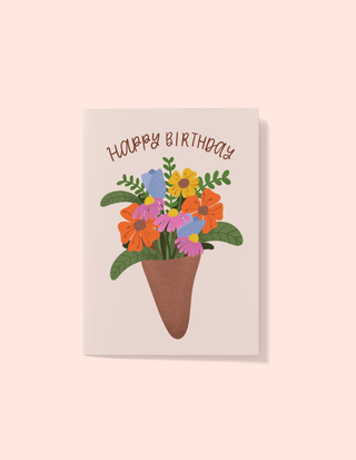 Birthday Bouquet Greeting Card