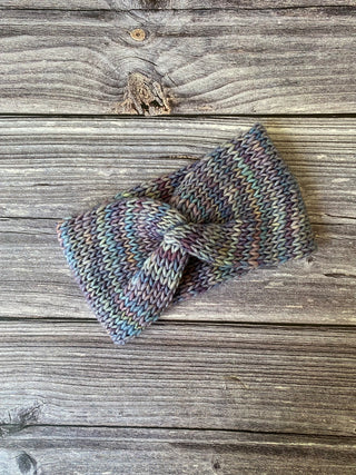 Blue Pastel Merino Wool Ear warmer