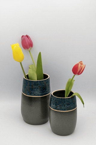 Blue & Grey Vase