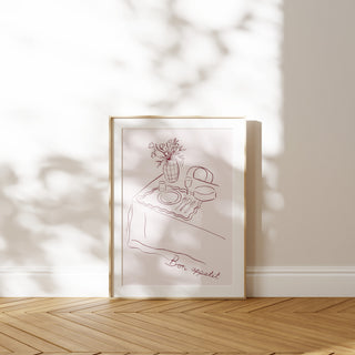 Bon Appetit A4 Fine Art Print