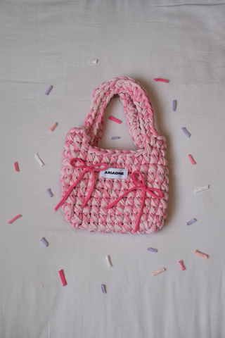 Pretty In Pink Mini Bag With Bows