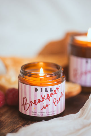 Breakfast in Paris Soy Wax Candle