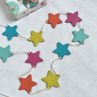 Leather Star Garlands