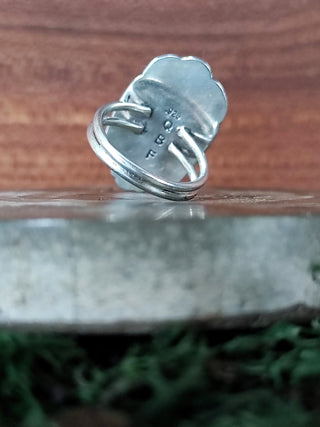 Broken Plates: Fireglow Collection Ring Size N