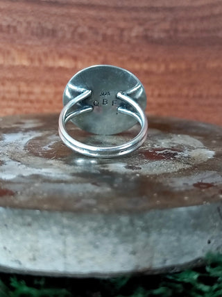 Broken Plates: Fireglow Collection Ring Size S 1/2