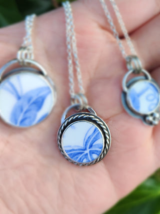 Broken Plates: Spode Necklace
