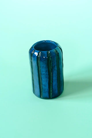 Indigo Bud Vase