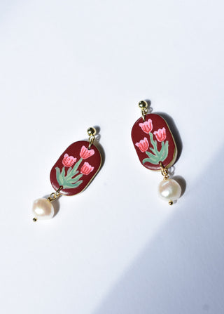 Bunch of Tulips Earrings