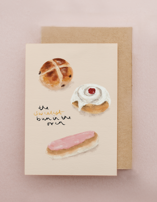 Buns Greetings Card