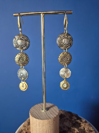 Button it - Gold & Silver tone hook 2