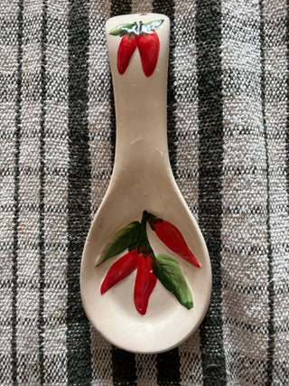 Chilli spoon rest