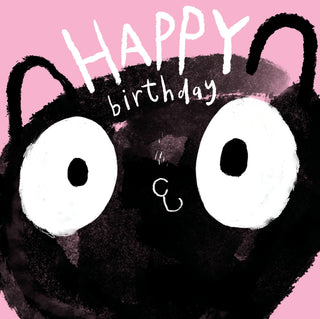 Cute Cat Birthday Card
