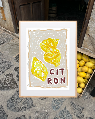 Citron - A5 Giclée Print