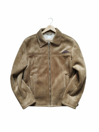Caramel fleece jacket