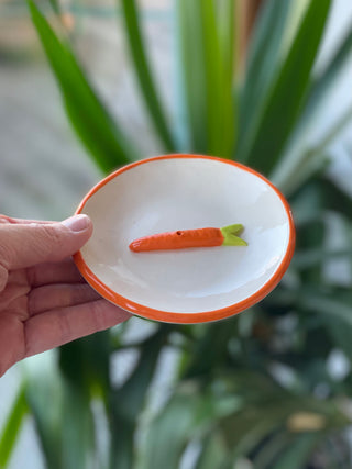 Carrot Incense Holder