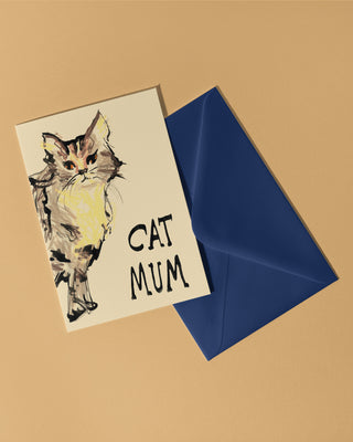 Cat Mum Card