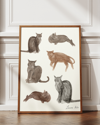 Cats Print