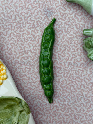 Ceramic handmade peas