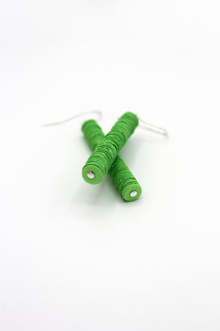 Charlotte Earrings - Lime