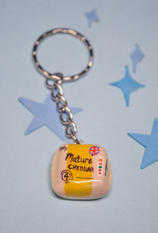 Cheddar Keyring