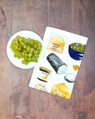 Cheese Board Tea Towel