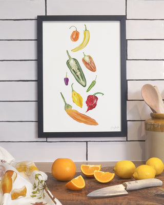 Chilli Print - A3