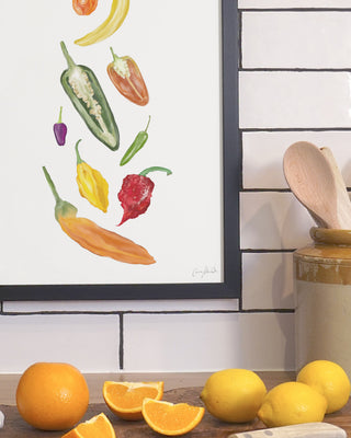 Chilli Print - A3