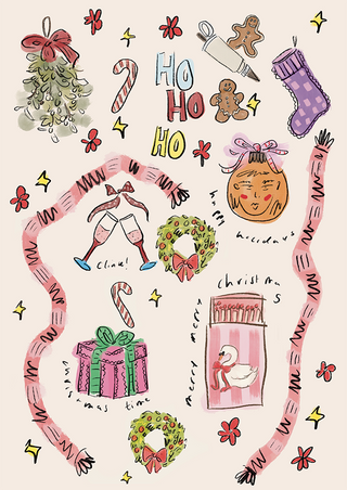 Christmas Wrapping Paper sheet