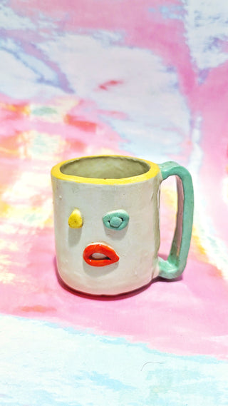 Classic Wonky Face Mug - Medium