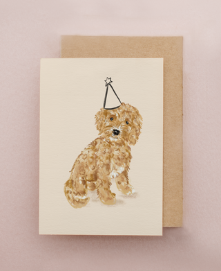 Cockapoo Greetings Card