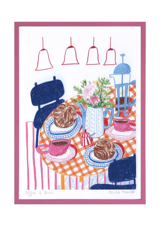 Coffee and Buns Print