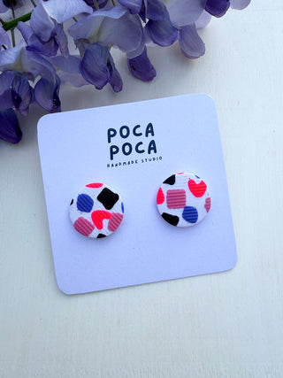 Colour Mix Lines Earrings