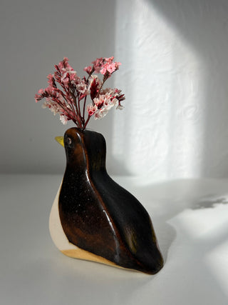 Medium Bird Vase Commun Bulbul