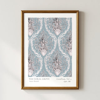 Coral Grove Print 2 - Bleached