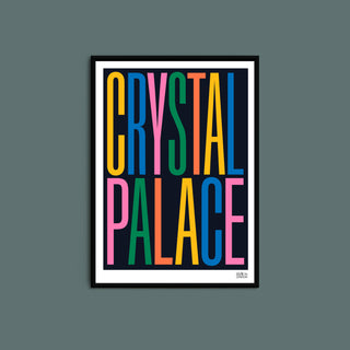 Crystal Palace Typography Print