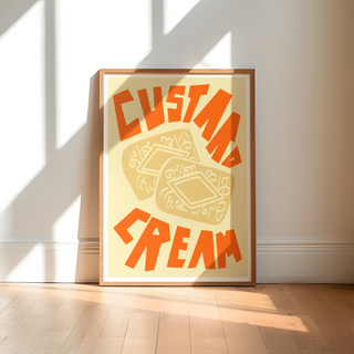 Custard Cream Print