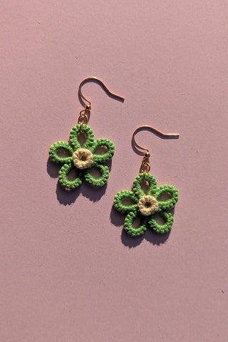 Cute Daisy Flower Earrings