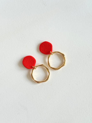 Dahlia Charm Earrings
