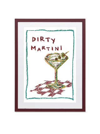 Dirty Martini - A5 Giclée Print