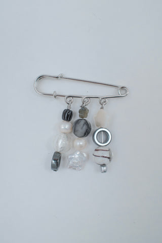 Puffaura Pin Charm Brooch