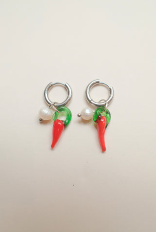 Chili Pearl Earrings