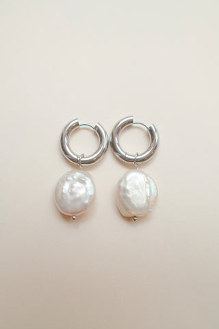 Pearl Penny Earrings