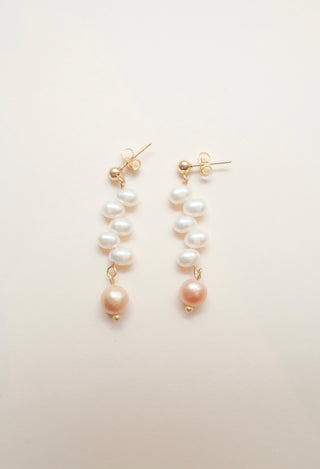Lucy Pearl Drop Earrings