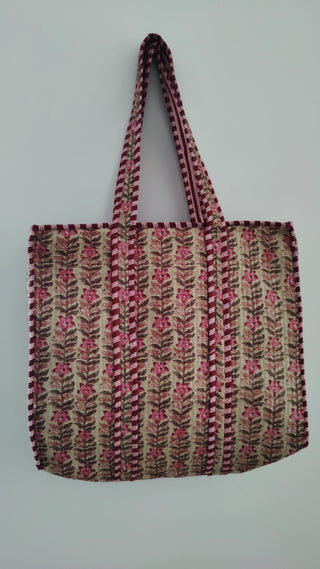 FLORAL VINE TOTE