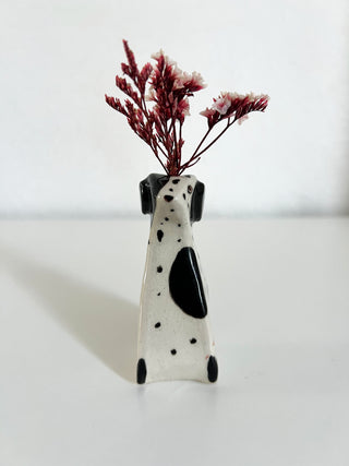 Dalmatian Dog Vase