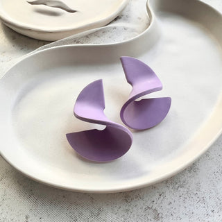 Dervish Earrings - Lilac (Large)