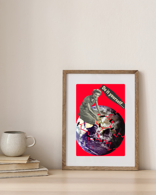 Do It Yourself Collage Print