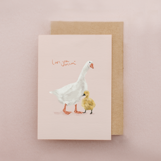 Ducks Greetings Card